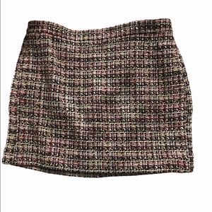 like new J. Crew tweed skirt
